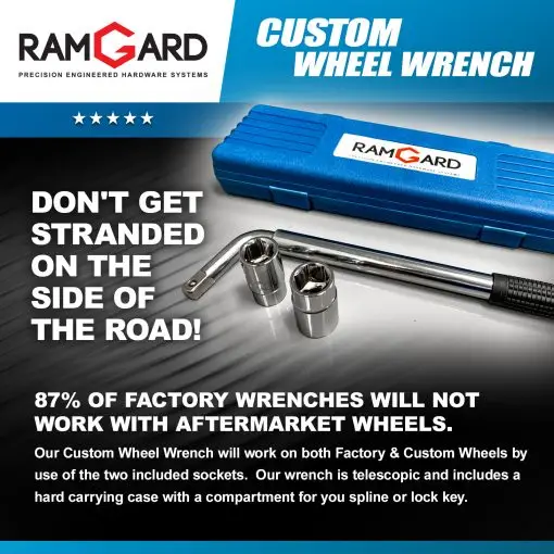  Aftermarket Custom Wheel Wrench 