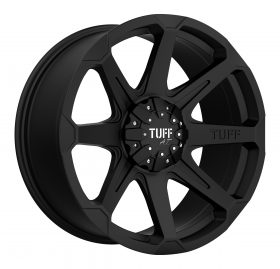 TUFF Wheels T05 FLAT BLACK