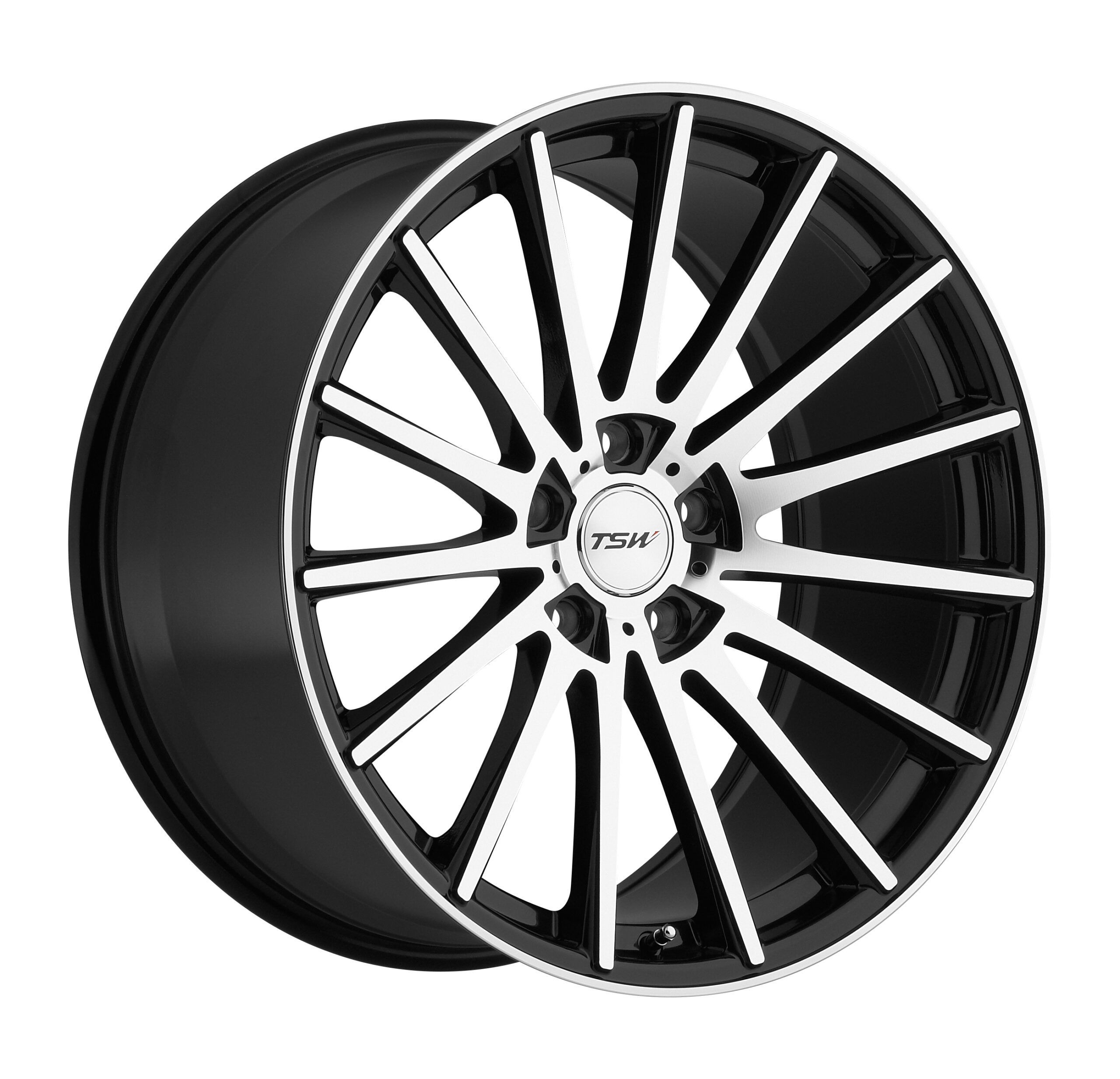 TSW CHICANE GLOSS BLACK W/MIRROR CUT FACE TSW CHICANE GLOSS BLACK W/MIRROR CUT FACE