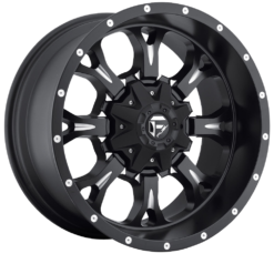 Fuel D517 KRANK MATTE BLACK MILLED