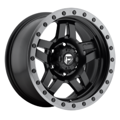 Fuel D557 ANZA MATTE BLACK GUN METAL RING