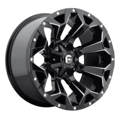 Fuel D576 ASSAULT GLOSS BLACK MILLED