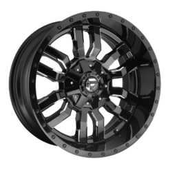 Fuel D595 SLEDGE GLOSS BLACK MILLED