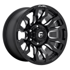 Fuel D673 BLITZ GLOSS BLACK MILLED