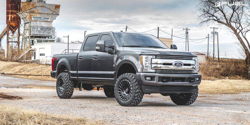 Ford F-250 Super Duty with Fuel Cyclone – D683 Wheels and Tires