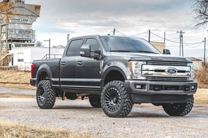 Ford F-250 Super Duty with Fuel Cyclone – D683 Wheels