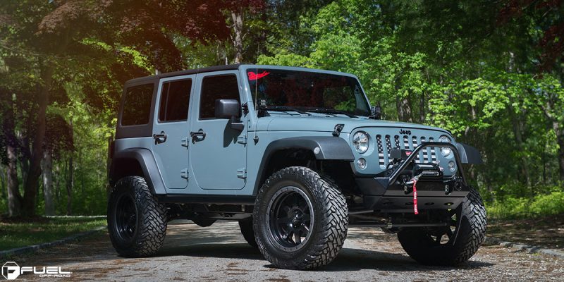 Fuel Wheels - Jeep Wrangler 20x10 Trophy D551 Wheels and Tires