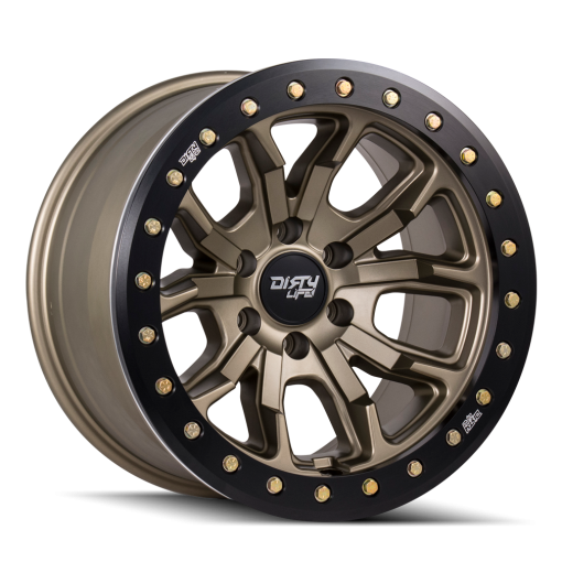 Dirty Life Wheels DT-1 SATIN GOLD W/SIMULATED RING