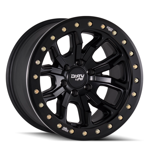 Dirty Life Wheels DT-1 MATTE BLACK W/SIMULATED RING