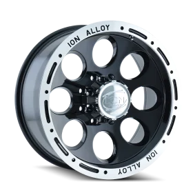 ION Wheels 174 BLACK/MACHINED LIP