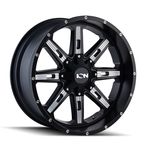 ION Wheels 184 SATIN BLACK/MILLED SPOKES