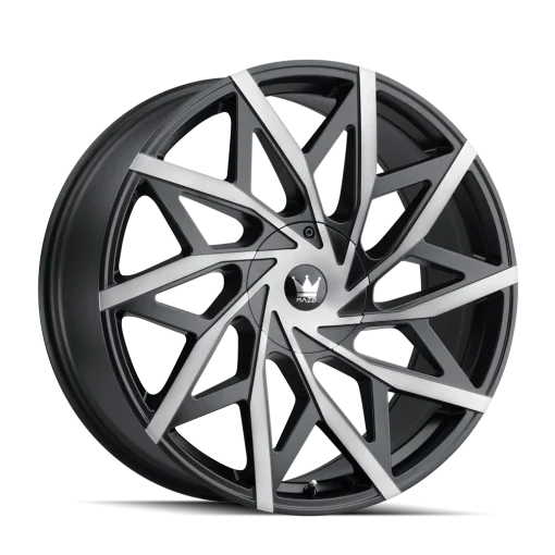 Mazzi Wheels BIG EASY MATTE BLACK W/DARK TINT