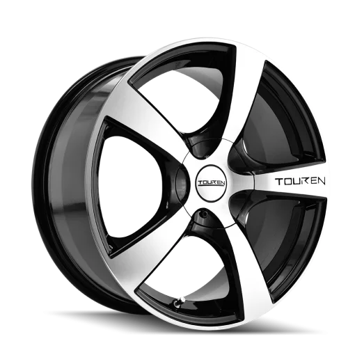 Touren Wheels TR9 BLACK/MACHINED FACE/MACHINED LIP