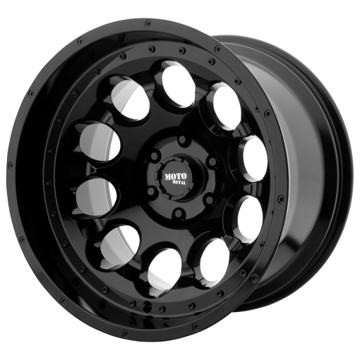 Moto Metal Wheels MO990 ROTARY GLOSS BLACK