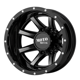 Moto Metal Wheels MO995 GLOSS BLACK MACHINED - REAR