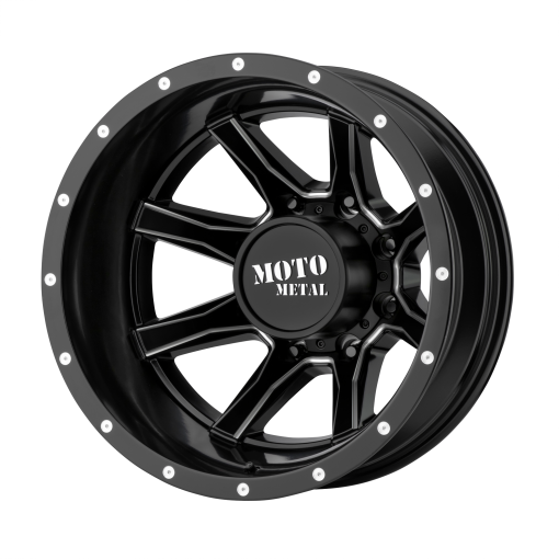 Moto Metal Wheels MO995 SATIN BLACK MILLED - REAR