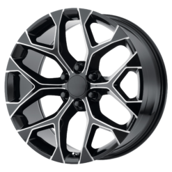 OE Creations PR176 GLOSS BLACK MILLED