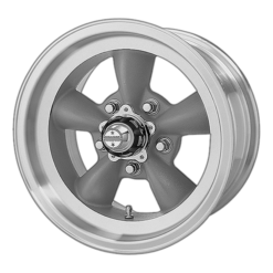 American Racing VN105 TORQ THRUST D TORQ THRUST GRAY MACHINED LIP