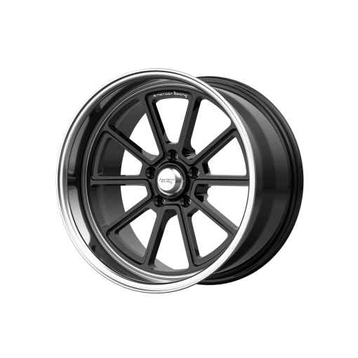 American Racing Wheels VN510 DRAFT GLOSS BLACK DIAMOND CUT LIP
