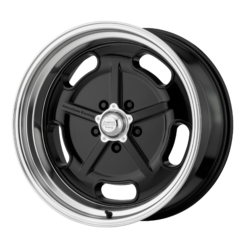 American Racing VN511 SALT FLAT GLOSS BLACK DIAMOND CUT LIP