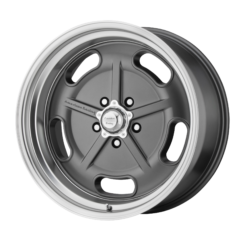 American Racing VN511 SALT FLAT MAG GRAY DIAMOND CUT LIP