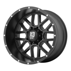 XD Series Wheels XD820 GRENADE SATIN BLACK