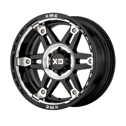 XD Series Wheels XD840 SPY II GLOSS BLACK MACHINED