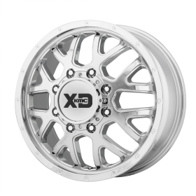 XD Series Wheels XD843 GRENADE DUALLY CHROME - FRONT