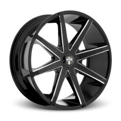 DUB S109 PUSH GLOSS BLACK MILLED