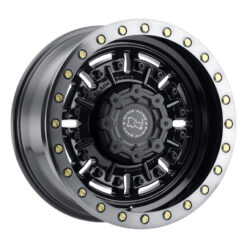 Black Rhino Hard Alloys ABRAMS GLOSS GUNBLACK W/MACHINED DARK TINT LIP