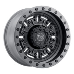 Black Rhino Hard Alloys ABRAMS TEXTURED MATTE GUNMETAL