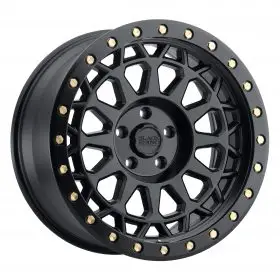 Black Rhino Wheels PRIMM MATTE BLACK W/BRASS BOLTS