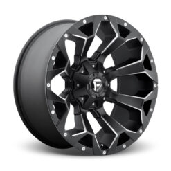 Fuel D546 ASSAULT MATTE BLACK MILLED