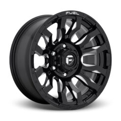 Fuel D673 BLITZ GLOSS BLACK MILLED