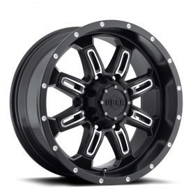 Gear Alloy Wheels 725MB DOMINATOR SATIN BLACK WITH MIRROR MACHINED ACCENTS