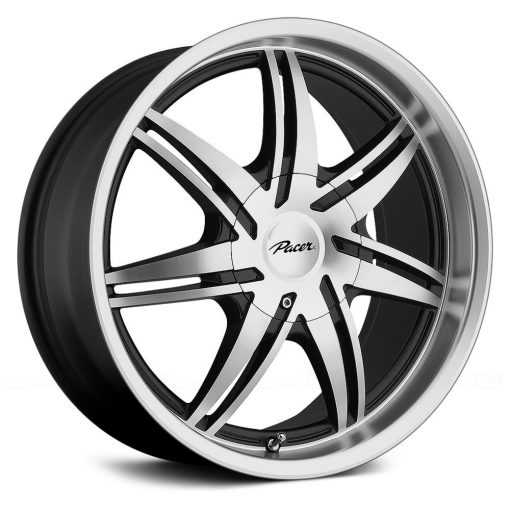 Pacer Wheels 773MB MANTIS DIAMOND CUT FACE WITH GLOSS BLACK ACCENTS