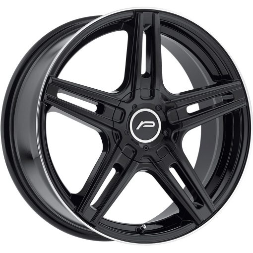 Pacer Wheels 788B Tradition GLOSS BLACK MACHINED