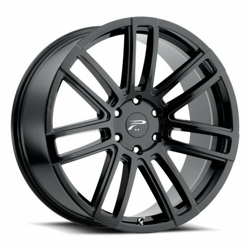 Platinum Wheels 441BK GHOST GLOSS BLACK WITH CLEAR-COAT