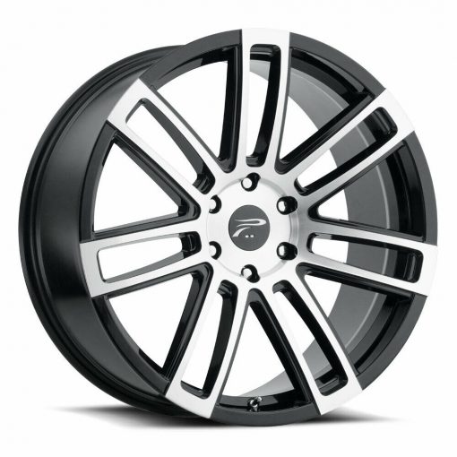 Platinum Wheels 441U GHOST GLOSS BLACK