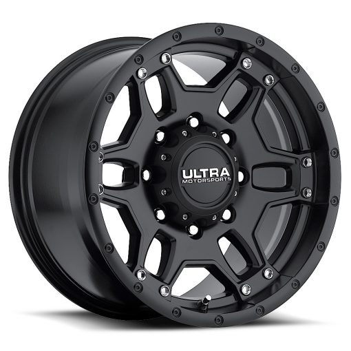 Ultra Wheels 178B MONGOOSE GLOSS BLACK WITH DIAMOND CUT & CLEAR COAT