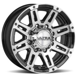 Ultra 226U MACHINE TRAILER GLOSS BLACK WITH DIAMOND CUT FACE AND CLEAR-COAT