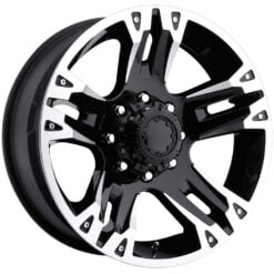 Ultra 235B MAVERICK GLOSS BLACK WITH DIAMOND CUT AND CLEAR COAT