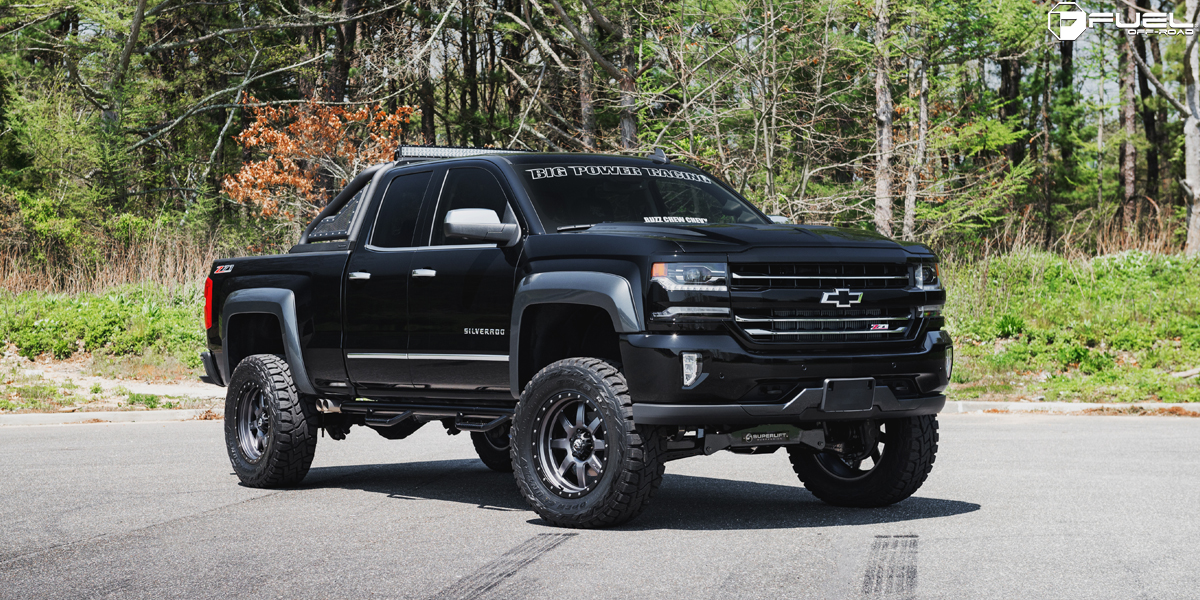 Chevrolet Silverado 1500 20 Fuel Trophy D552 Wheels