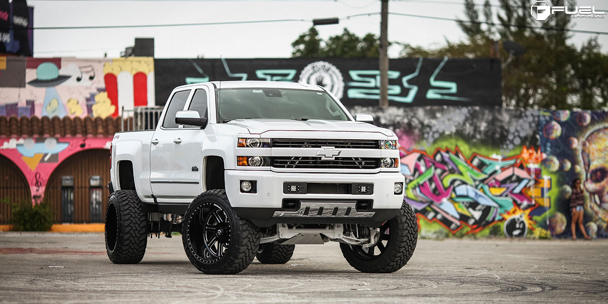 Chevrolet Silverado 2500 HD 24x12 Fuel FF07 Wheels