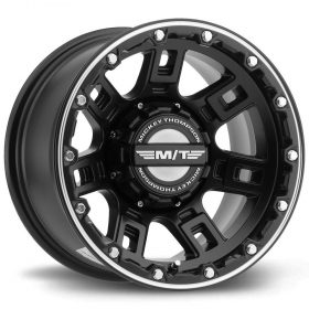 Mickey Thompson Wheels 368MB Sidebiter Lock SATIN BLACK WITH MACHINED ACCENTS