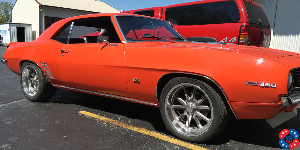Chevrolet Camaro 18x8 USMAG Rambler U111 Wheels