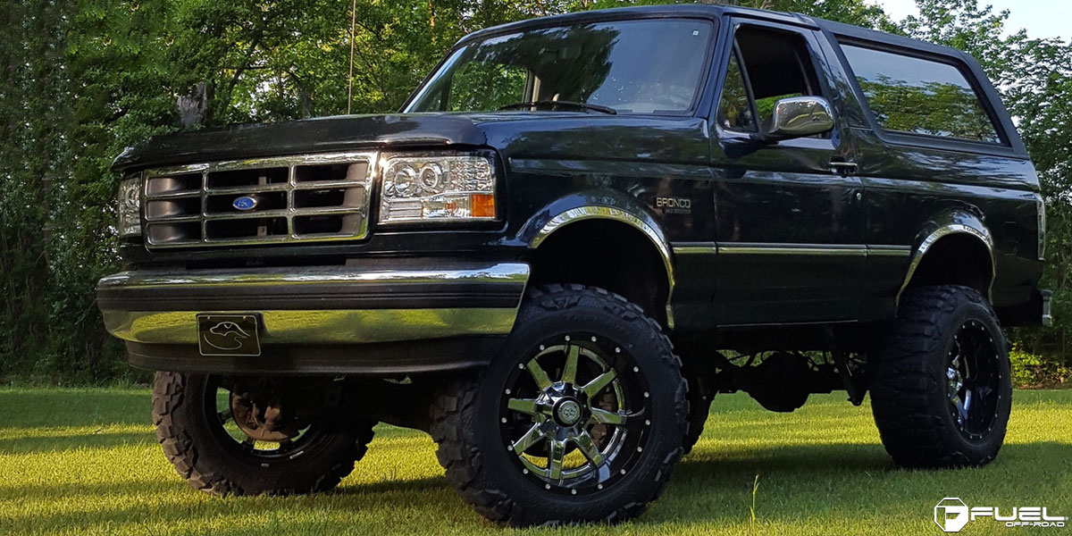 Ford Bronco 20x12 Fuel Maverick D260 Wheels