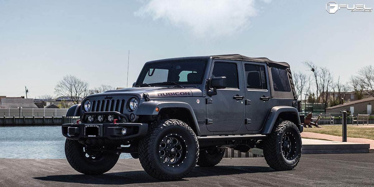 Jeep Rubicon 17x9 Fuel Revolver D525 Wheels