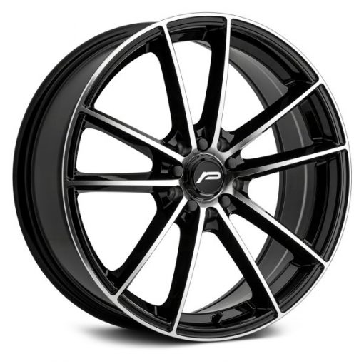 Pacer Wheels 792MB INFINITY MATTE BLACK W/MACHINED FACE