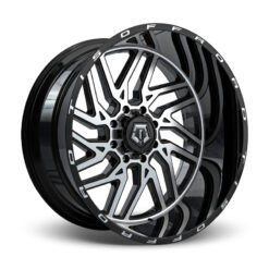 TIS 544MB GLOSS BLACK W/MACHINED FACE